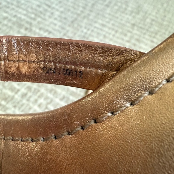 Tory Burch Rose Gold Miller Sandals - Picture 4 of 6